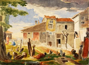 Cmentarz w Perze, b.d.