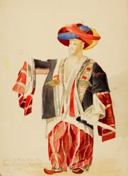 Kostium Beder Khan Bey, b.d.