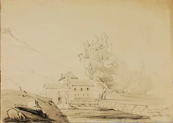 Młyn w pobliżu Groty, Aldberg