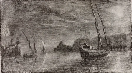 Bez tytułu (Łodzie w porcie)