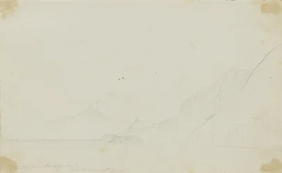 Wezuwiusz z punktu Amalfi