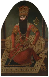 Portret F. Fath Ali Shah 1797-1834