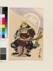 Tokugawa Ieyasu, koniec XIX - początek XX wieku (drzeworyt)