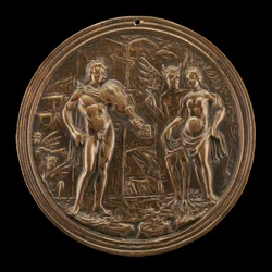 Orfeusz Odkupiciel Eurydyka, koniec XV - początek XVI wieku.