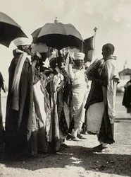 Budowanie imperium w epoce faszystowskiej: czytanie ewangelii, 09.05.1936 (zdjęcie czarno-białe)