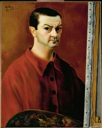 Moise Kisling, autoportret (olej na płótnie)