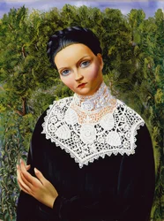 Portret Madeleine Sologne
