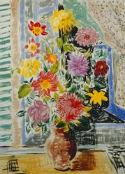 Wazon z kwiatami; Vase de Fleurs