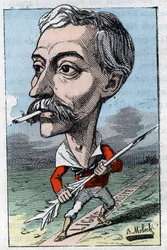 Portret Edouarda Lockroya (1838-1913), francuskiego polityka.