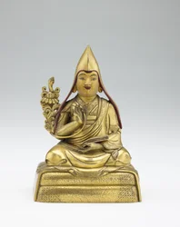 Niezidentyfikowany nauczyciel, z częściowej grupy lamów i nauczycieli, połowa XIX wieku