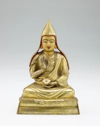 Niezidentyfikowany nauczyciel, z częściowej grupy lamów i nauczycieli, połowa XIX wieku