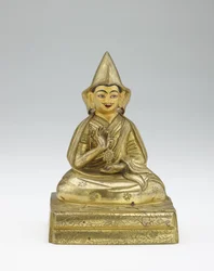 Niezidentyfikowany nauczyciel, z częściowej grupy lamów i nauczycieli, połowa XIX wieku