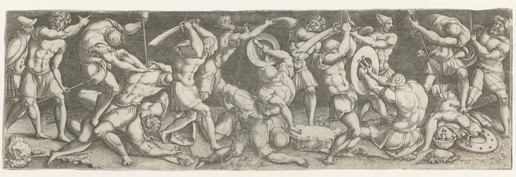 Bitwa między rzymskimi żołnierzami