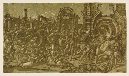 Rzeź niewiniątek według Rafaela, 1544