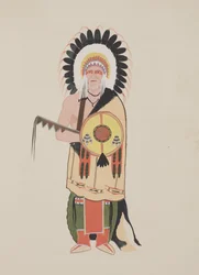 Panel #3, c.1934 (akwarela)