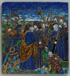 Tablica ze Zdrada Chrystusa, francuski, XV w.