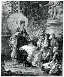 Rozkosz macierzyństwa, 1885.