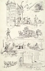 Typy wiedeńskie 1885 (Wiedeń latem)