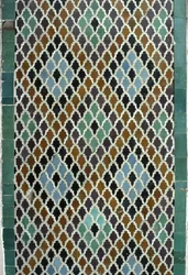 Bou Inania Madrasa, zellij tilework, c14 (ceramika)