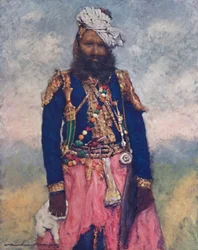 Retainer z Rajgargh, 1903