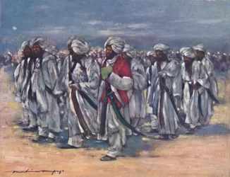 „Wódz Baluchów w Durbar Day”, 1903 r.