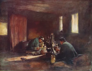 „Robotnicy brązowi”, c1887, 1901