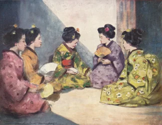 Motyle, c1887, 1901