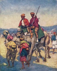 „Wielbłądy z Mysore”, 1903
