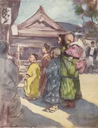 „Oglądanie sztuki”, c1887, 1901