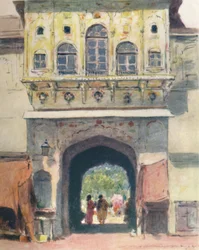 Zrujnowany pałac, 1905