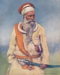 Wojownik Sikhów, 1903