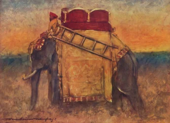 Słoń środkowych Indii, 1903
