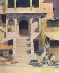 Na schodach pałacu, 1905