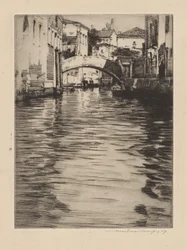 Odbicia, Wenecja (Most Luciano, Canal Grande)