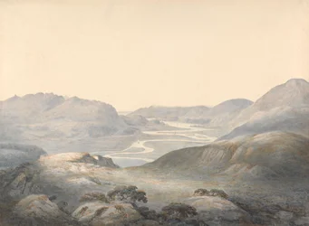 Barmouth Bay, połączenie rzek Mawddach i Gwinion