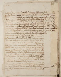 Portfolio rysunków Mutio Oddi z Urbino i innych, s.120, c.1635-40 (pióro i atrament na papierze w oprawie)