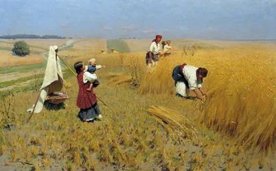 Żniwa na Ukrainie, 1886 r.