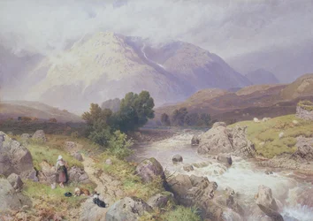 Highland Scene near Dalmally, Argyll (wc na płótnie)
