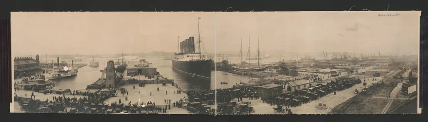 Lusitania pod koniec rekordowego rejsu