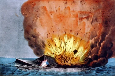 Amerykańska wojna secesyjna (1861-1865): bitwa pod Hampton Roads, 8-9 marca