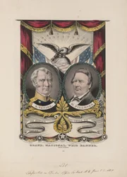 Wielki narodowy sztandar wigów, ok. 1848