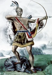 Indyjski myśliwy, 1845 r