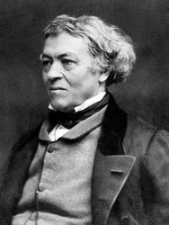 Jean-Baptiste Camille Corot (1796-1875) francuski malarz, fot. Nadar, ok. 1930 r. 1860