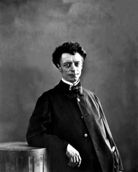 Francuski aktor Francois Louis Lesueur, sfotografowany przez Nadara, c.1855