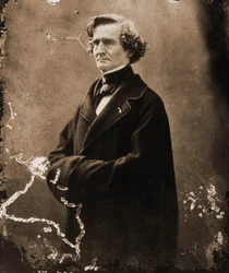 Portret Hectora Berlioza, muzyka 1803-1869 (foto)