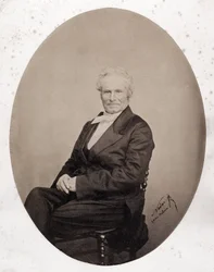 Portret Octave Lacroix (1827-1901), francuskiego dziennikarza i poety