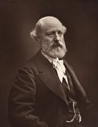 Eugène Viollet-Le-Duc Francuski architekt, 1814-1879, 1878.