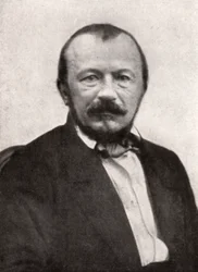 Gerard de Nerval, poeta francuski, połowa XIX wieku.