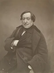Gioacchino Rossini, marzec 1856.