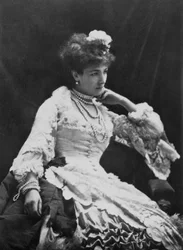 Sarah Bernhardt, francuska aktorka, ok. 1865 r.